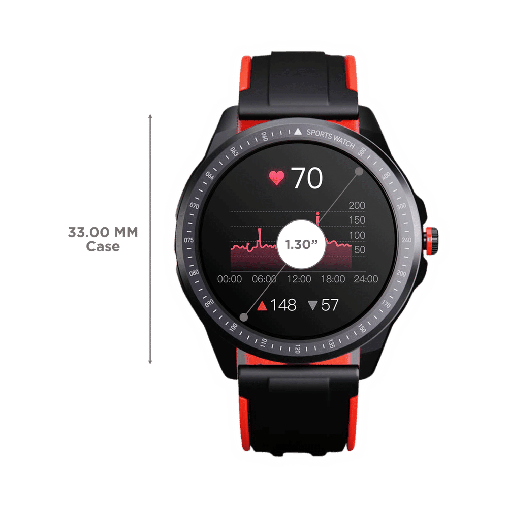 Buy Boat Flash Rtl Edition Smartwatch With Activity Tracker 33mm Lcd